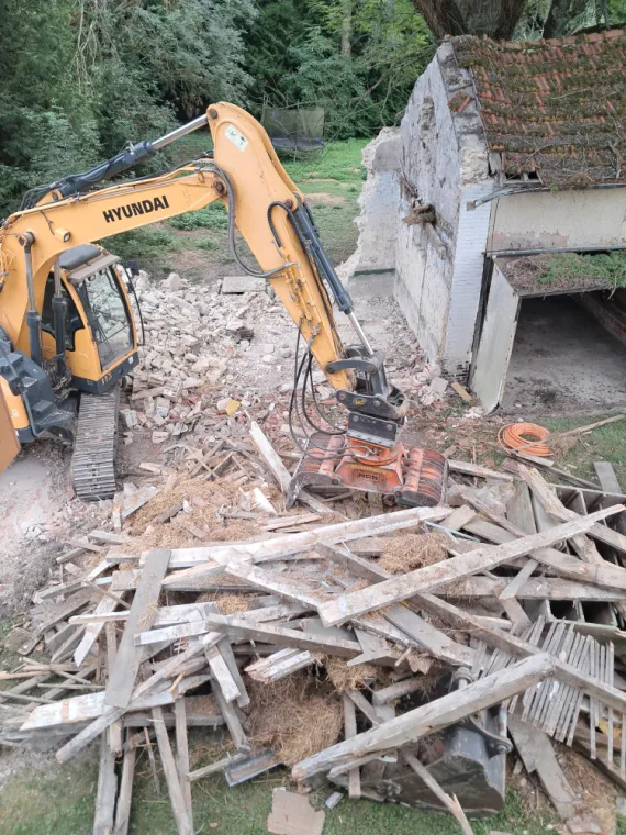 Démolition à Breny , Soissons, Joachim Services