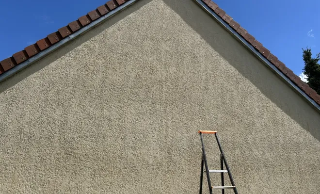 Nettoyage d’une façade à latilly , Soissons, Joachim Services