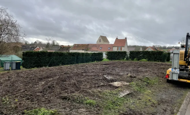 Nettoyage d'un terrain à Grisolles, Soissons, Joachim Services