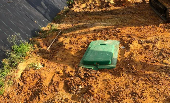 Réalisation d'un assainissement à Oulchy le chateau, Soissons, Joachim Services