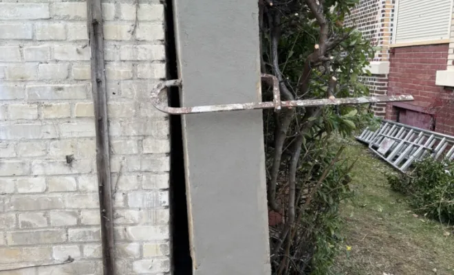 Démolition et reprise d'un mur à Soissons, Soissons, Joachim Services