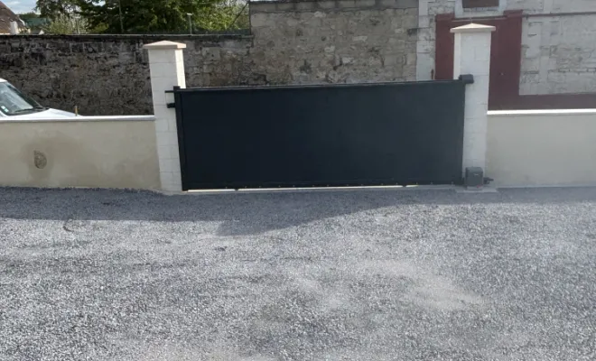 Réalisation d'un parking à Crouy, Soissons, Joachim Services