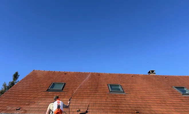 Démoussage de toiture, Soissons, Joachim Services